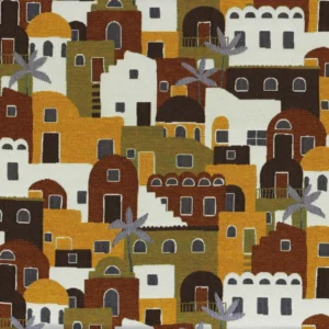 Tissu géométrique Amorgos Casamance