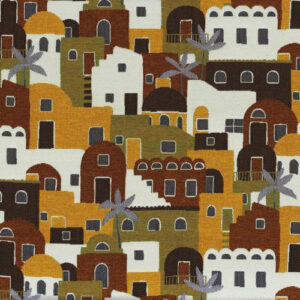 Tissu géométrique Amorgos Casamance