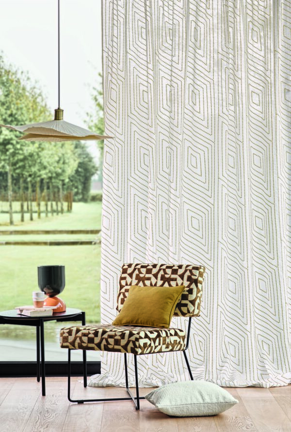 Tissu géométrique Lonato Camengo