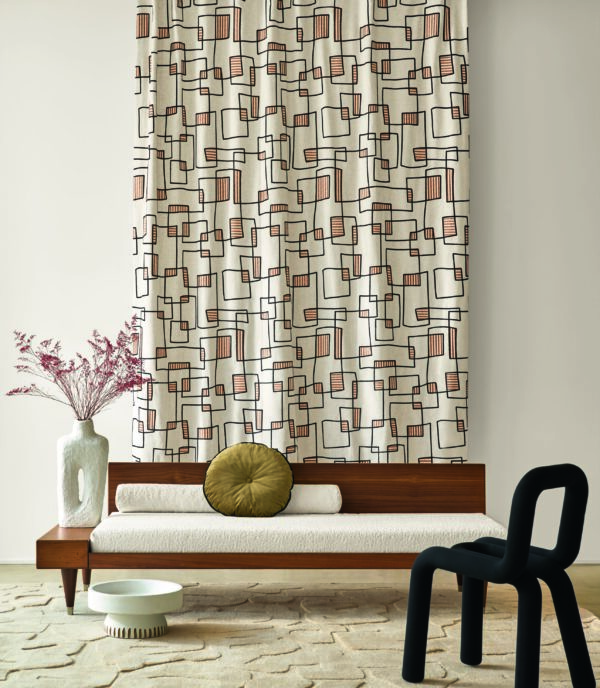 Tissu géométrique Bristopia Camengo
