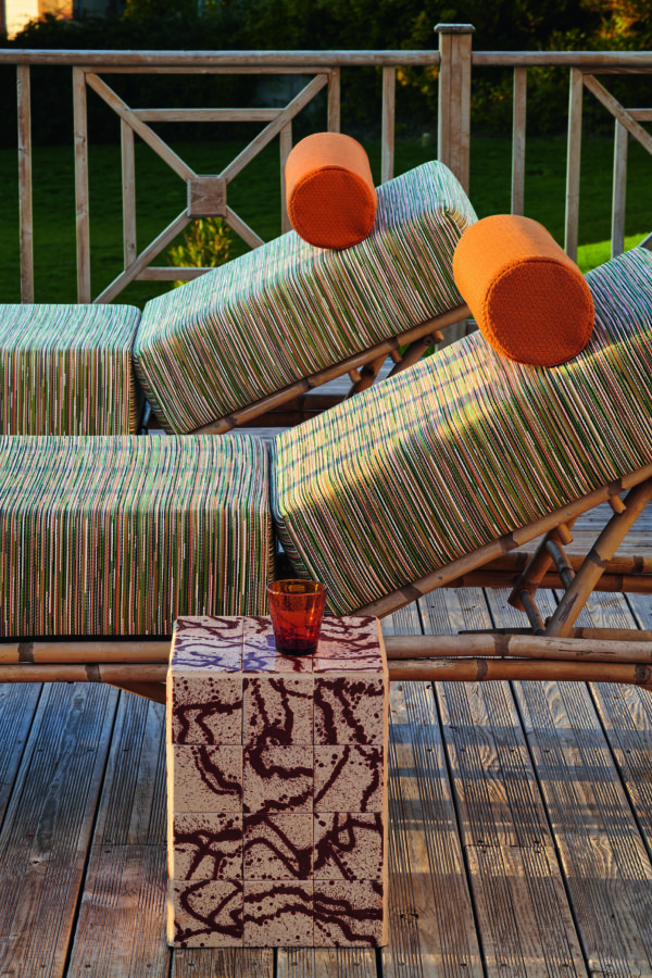 Tissu rayures Averno Casamance