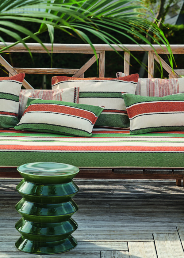 Tissu rayures Sorrente Casamance