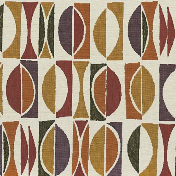 Tissu géométrique Amalfi Casamance 1