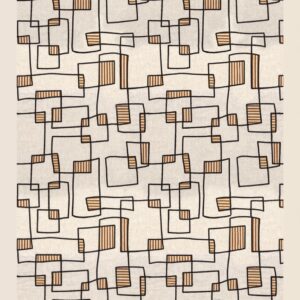Tissu géométrique Bristopia Camengo