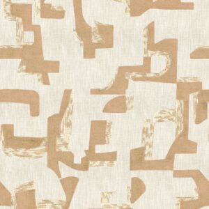 Tissu géométrique Colorado Casamance 1
