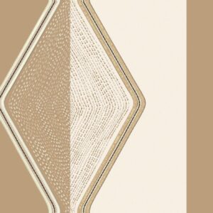 Tissu géométrique Mesa Casamance 1