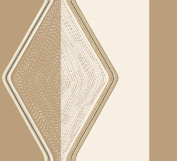 Tissu géométrique Mesa Casamance 1
