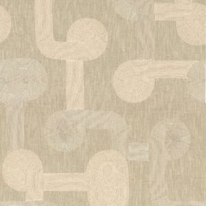 Tissu géométrique Tête à Tête Casamance