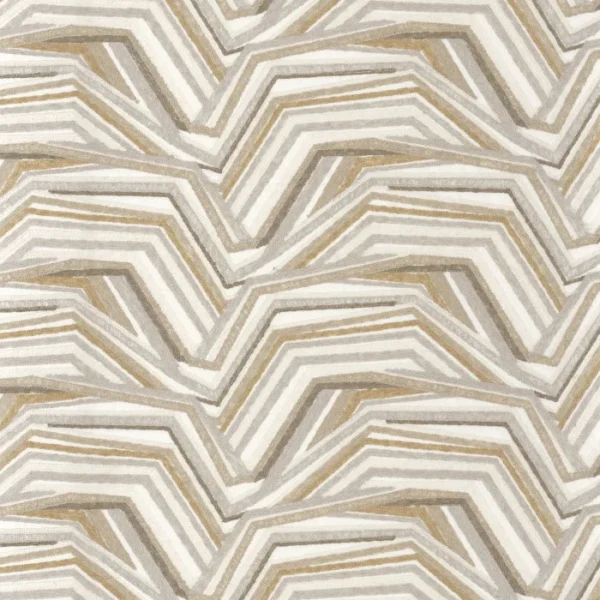 Tissu géométrique Wakatan Camengo