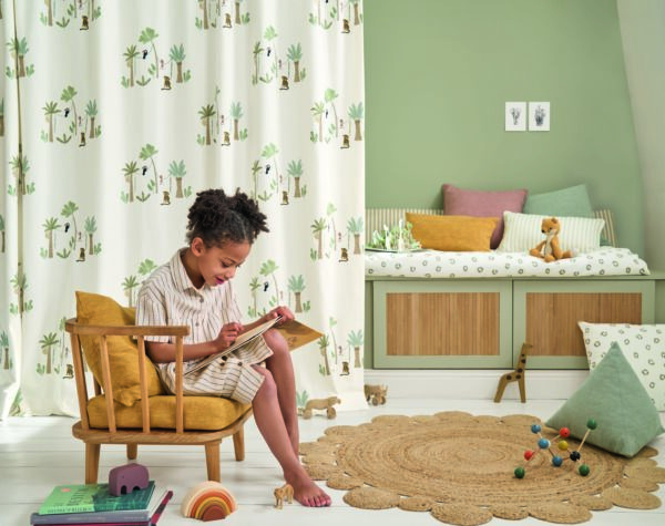 Tissu petits motifs Basile Camengo