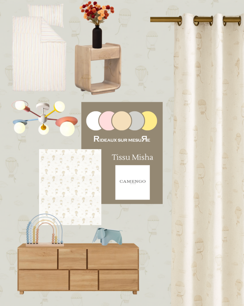 Rideaux chambre enfant