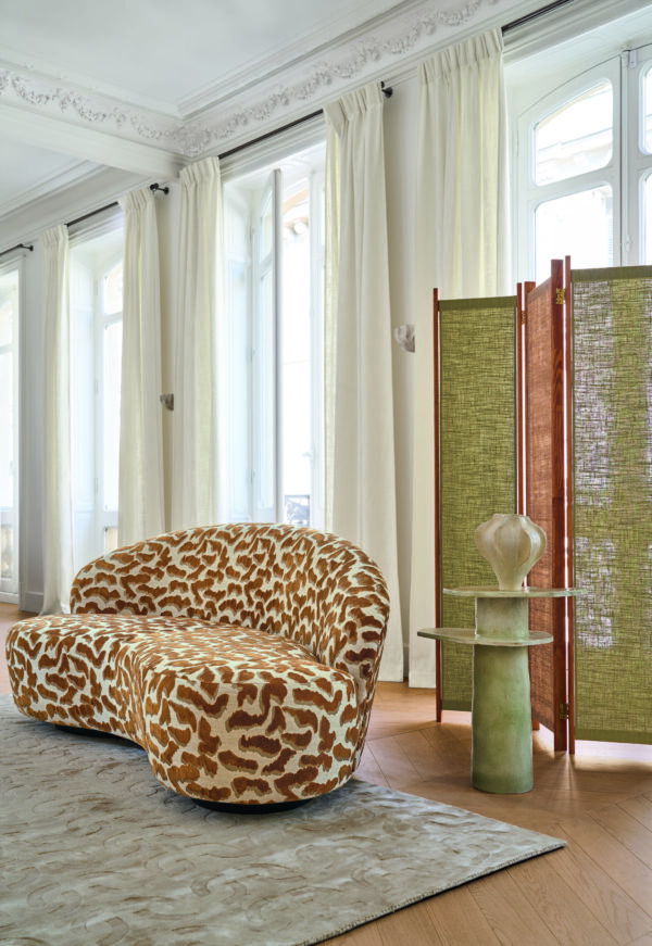 Tissu géométrique Nimbus Casamance