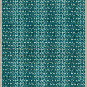 Double Rideaux 1 Tissu géométrique Biscaya Camengo