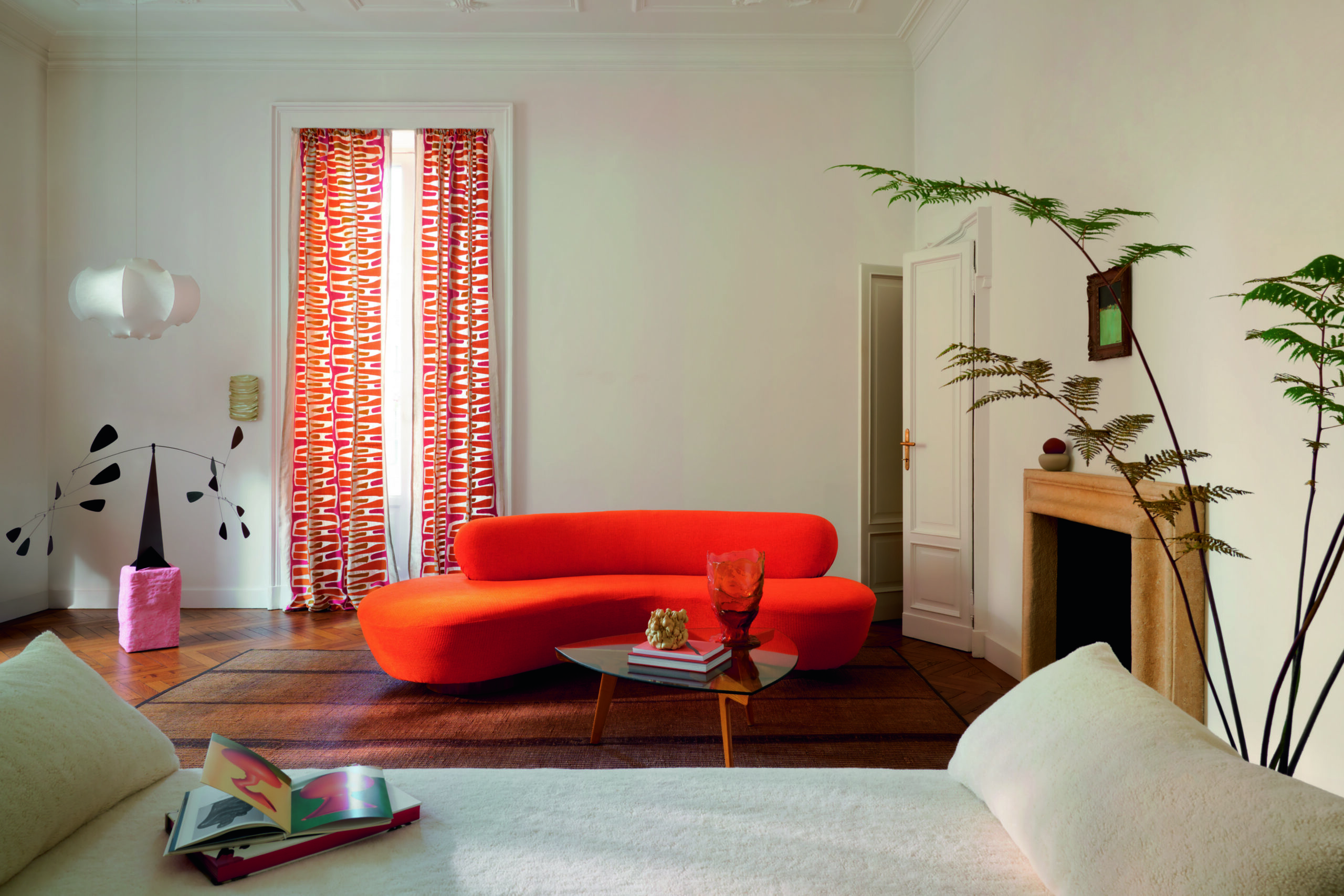 Tissu géométrique Morrison Élitis