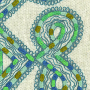 Tissu géométrique Ourika Élitis