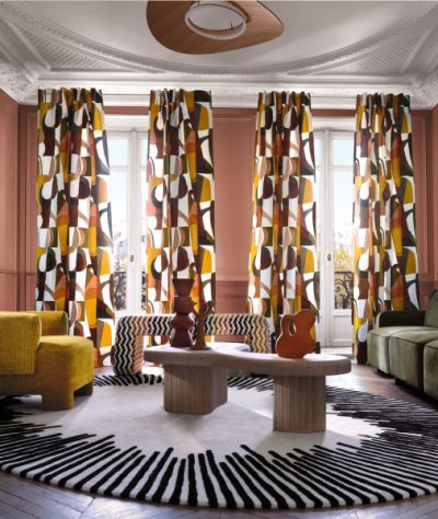 Tissu Fascination marque Casamance 1-2